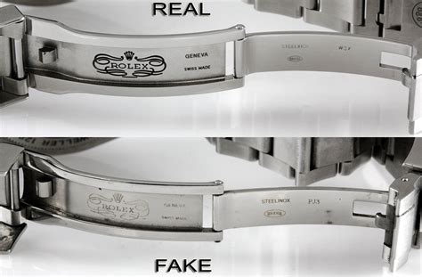 fake rolex band identification|how to tell if Rolex bracelet is fake.